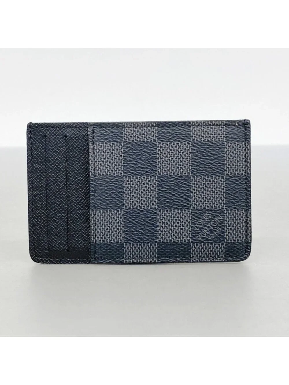 Louis Vuitton Card Case Damier Graphite Neo Holder Black